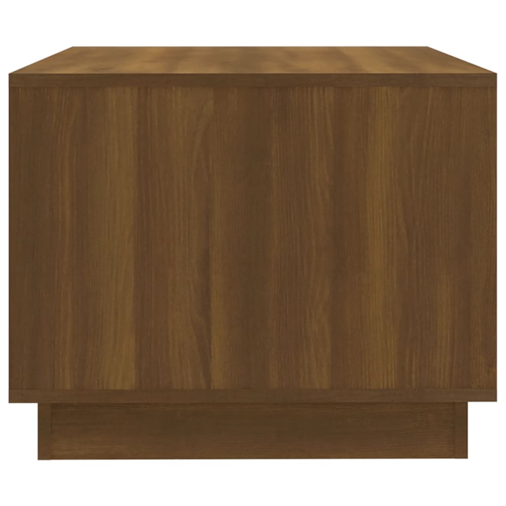 vidaXL Couchtisch Braun Eichen-Optik 102,5x55x44 cm Holzwerkstoff