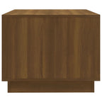 vidaXL Couchtisch Braun Eichen-Optik 102,5x55x44 cm Holzwerkstoff