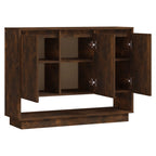 vidaXL Sideboard Räuchereiche 97x31x75 cm Holzwerkstoff