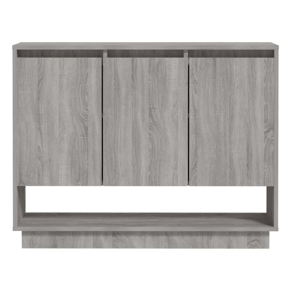 vidaXL Sideboard Grau Sonoma 97x31x75 cm Holzwerkstoff