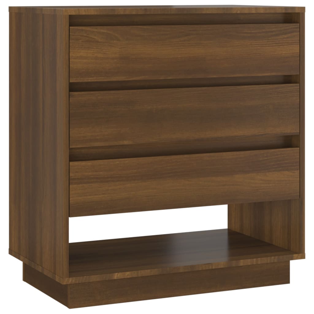 vidaXL Sideboard Braun Eichen-Optik 70x41x75 cm Holzwerkstoff
