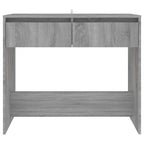 vidaXL Konsolentisch Grau Sonoma 89x41x76,5 cm Holzwerkstoff