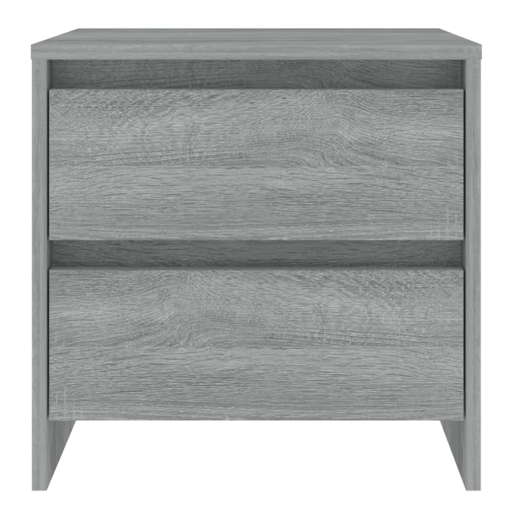 vidaXL Nachttisch Grau Sonoma 45x34,5x44,5 cm Holzwerkstoff
