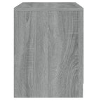 vidaXL Nachttisch Grau Sonoma 45x34,5x44,5 cm Holzwerkstoff