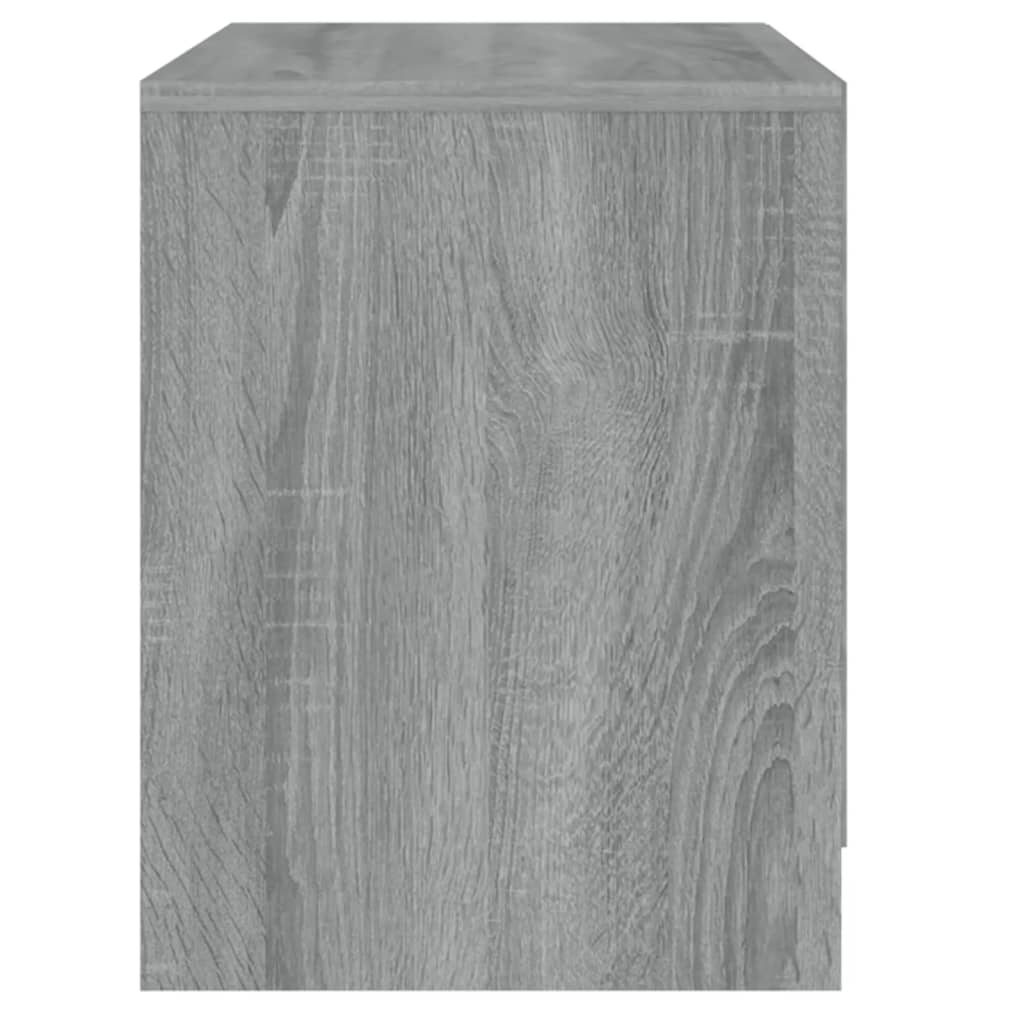 vidaXL Nachttisch Grau Sonoma 45x34,5x44,5 cm Holzwerkstoff