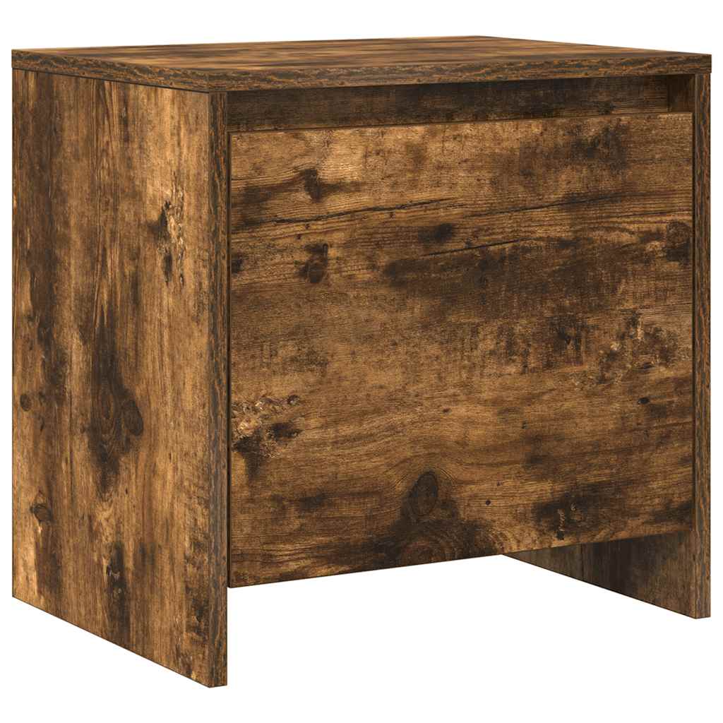 vidaXL Nachttisch Räuchereiche 45x34x44,5 cm Holzwerkstoff