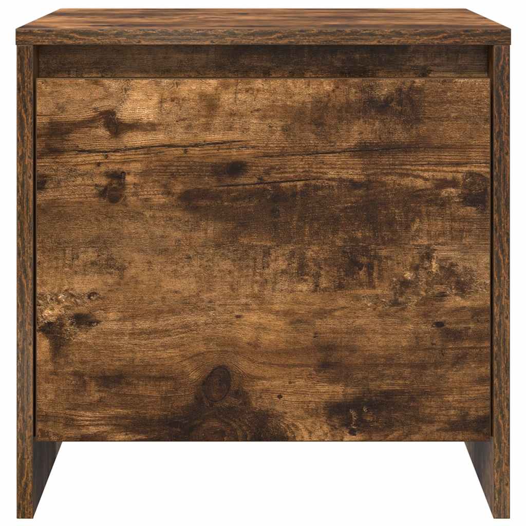vidaXL Nachttisch Räuchereiche 45x34x44,5 cm Holzwerkstoff