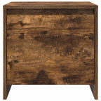 vidaXL Nachttisch Räuchereiche 45x34x44,5 cm Holzwerkstoff