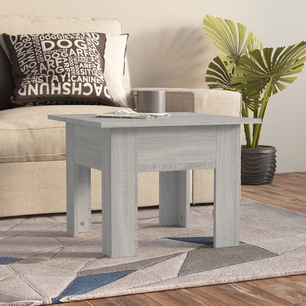 vidaXL Couchtisch Grau Sonoma 102,5x55x44 cm Holzwerkstoff