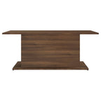 vidaXL Couchtisch Braun Eiche 102x55,5x40 cm Holzwerkstoff