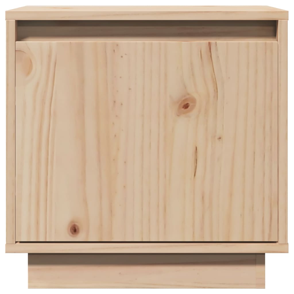 vidaXL Nachttische 2 Stk. 40x30x40 cm Massivholz Kiefer