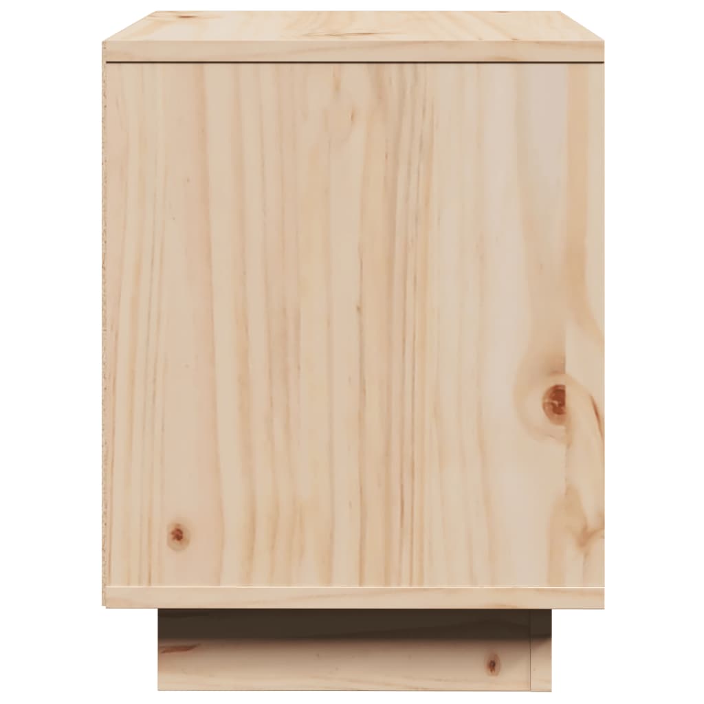 vidaXL Nachttische 2 Stk. 40x30x40 cm Massivholz Kiefer