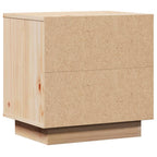 vidaXL Nachttische 2 Stk. 40x30x40 cm Massivholz Kiefer