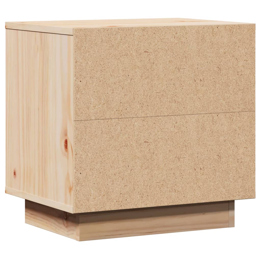 vidaXL Nachttische 2 Stk. 40x30x40 cm Massivholz Kiefer