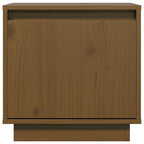 vidaXL Nachttische 2 Stk. Honigbraun 40x30x40 cm Massivholz Kiefer