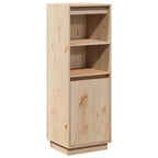 vidaXL Highboard 37x34x110 cm Massivholz Kiefer