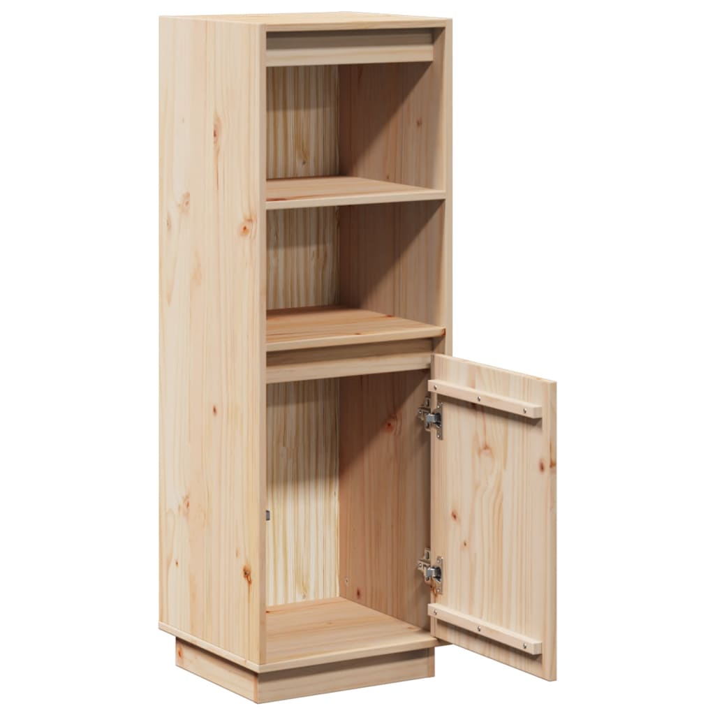 vidaXL Highboard 37x34x110 cm Massivholz Kiefer