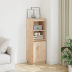 vidaXL Highboard 37x34x110 cm Massivholz Kiefer