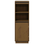 vidaXL Highboard Honigbraun 37x34x110 cm Massivholz Kiefer