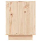 vidaXL Schuhregal 110x34x45 cm Massivholz Kiefer