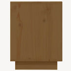 vidaXL Schuhregal Honigbraun 110x34x45 cm Massivholz Kiefer