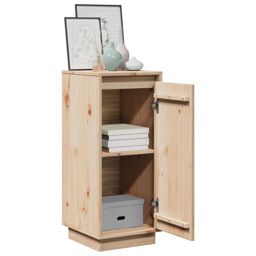 vidaXL Sideboards 2 Stk. 31,5x34x75 cm Massivholz Kiefer