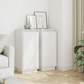 vidaXL Sideboards 2 Stk. 31,5x34x75 cm Massivholz Kiefer