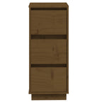vidaXL Sideboard Honigbraun 32x34x75 cm Massivholz Kiefer