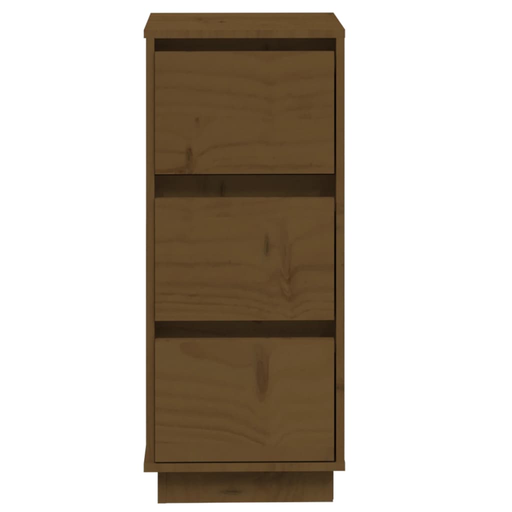 vidaXL Sideboard Honigbraun 32x34x75 cm Massivholz Kiefer