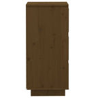 vidaXL Sideboard Honigbraun 32x34x75 cm Massivholz Kiefer