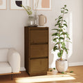 vidaXL Sideboard Honigbraun 32x34x75 cm Massivholz Kiefer