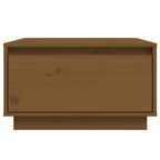 vidaXL Couchtisch Honigbraun 55x56x32 cm Massivholz Kiefer