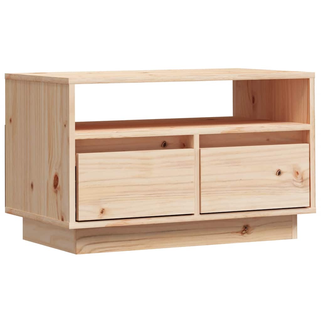 vidaXL TV-Schrank 60x35x37 cm Massivholz Kiefer