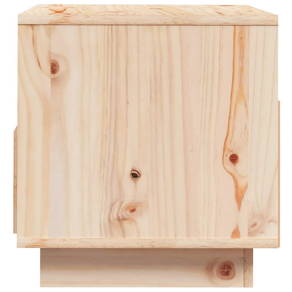 vidaXL TV-Schrank 60x35x37 cm Massivholz Kiefer