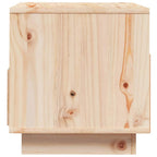 vidaXL TV-Schrank 60x35x37 cm Massivholz Kiefer