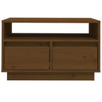 vidaXL TV-Schrank Honigbraun 60x35x37 cm Massivholz Kiefer