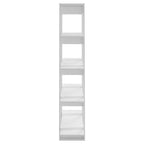 vidaXL Bücherregal/Raumteiler Weiß 100×30×160 cm