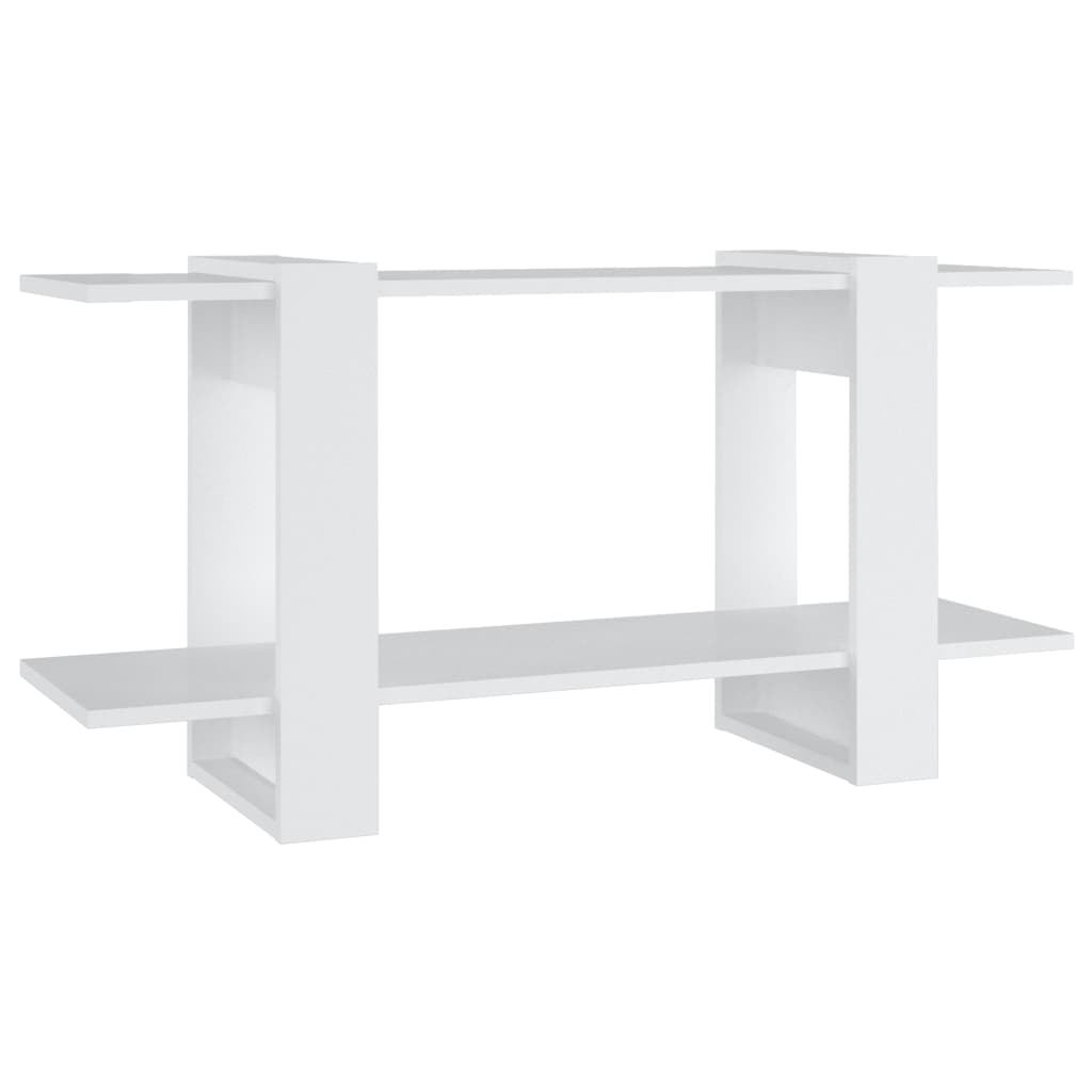 vidaXL Bücherregal Weiß 100x30x51 cm Holzwerkstoff
