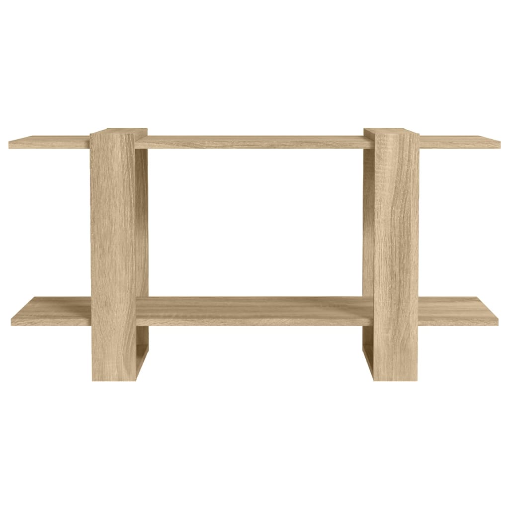 vidaXL Bücherregal Sonoma-Eiche 100x30x51 cm Holzwerkstoff
