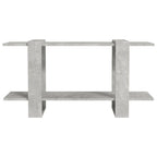 vidaXL Bücherregal Betongrau 100x30x51 cm Holzwerkstoff