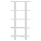 vidaXL Bücherregal/Raumteiler Weiß 80x30x160 cm Holzwerkstoff