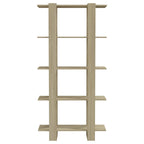vidaXL Bücherregal/Raumteiler Sonoma-Eiche 80x30x160 cm Holzwerkstoff
