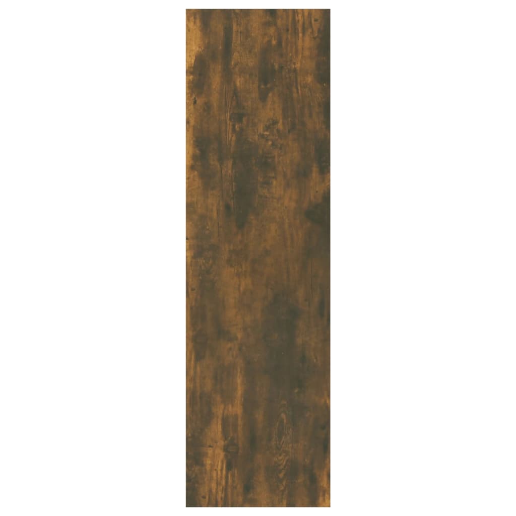 vidaXL Bücherregal/Raumteiler Räuchereiche 40x30x103 cm Holzwerkstoff