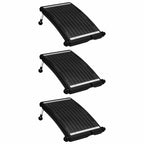 vidaXL Gebogene Solar-Heizpaneele für Pool 3 Stk. 72,5x46 cm