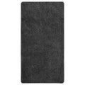vidaXL Shaggy-Teppich Dunkelgrau 80x150 cm Rutschfest