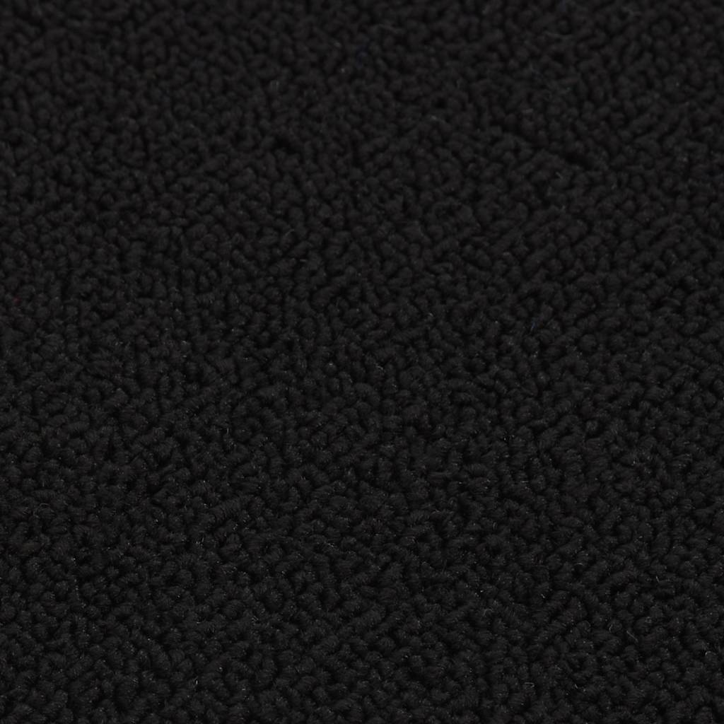 vidaXL Antirutsch Stufenmatten 15 Stk. 60x25 cm Schwarz Rechteckig