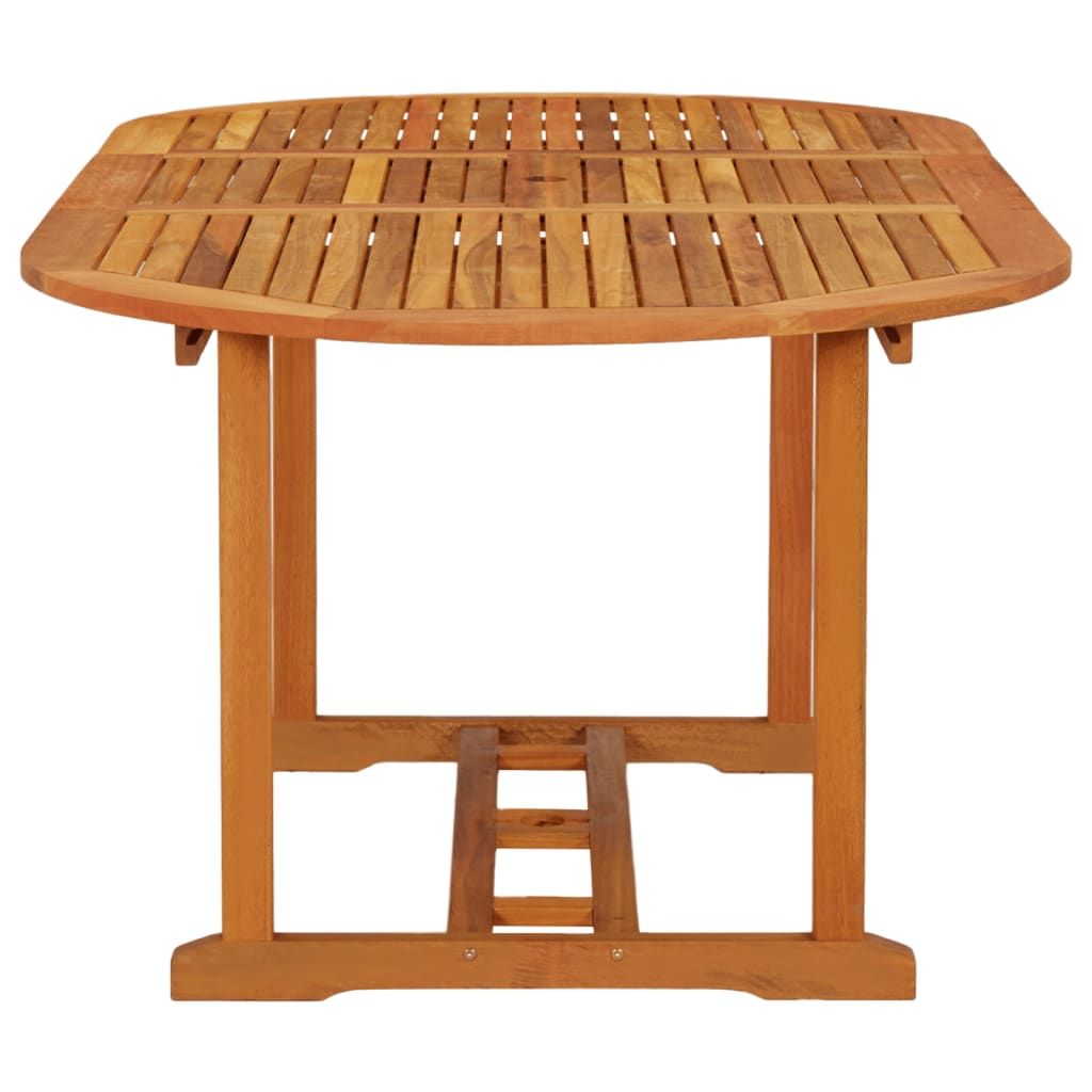 vidaXL Gartentisch 200x100x75 cm Massivholz Eukalyptus