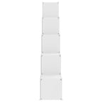 vidaXL Kinderschrank Modular mit 15 Würfeln Weiß PP