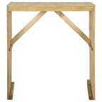vidaXL 5-tlg. Gartenbar-Set Kiefernholz Imprägniert