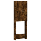 vidaXL Waschmaschinenschrank Räuchereiche 64x25,5x190 cm